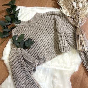 Forever 21 Cropped Sweater